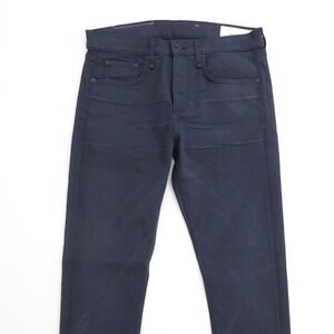 NEW Rag & Bone Mens Fit 1 Skinny Jeans Navy Blue Elm MED20F1224CSEL Size 30x32